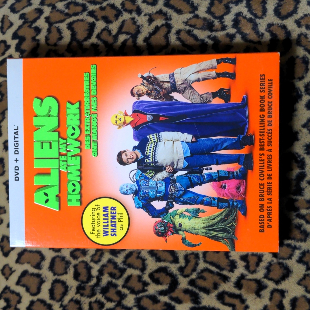 📀5/20 Aliens Ate My Homework 2018 DVD